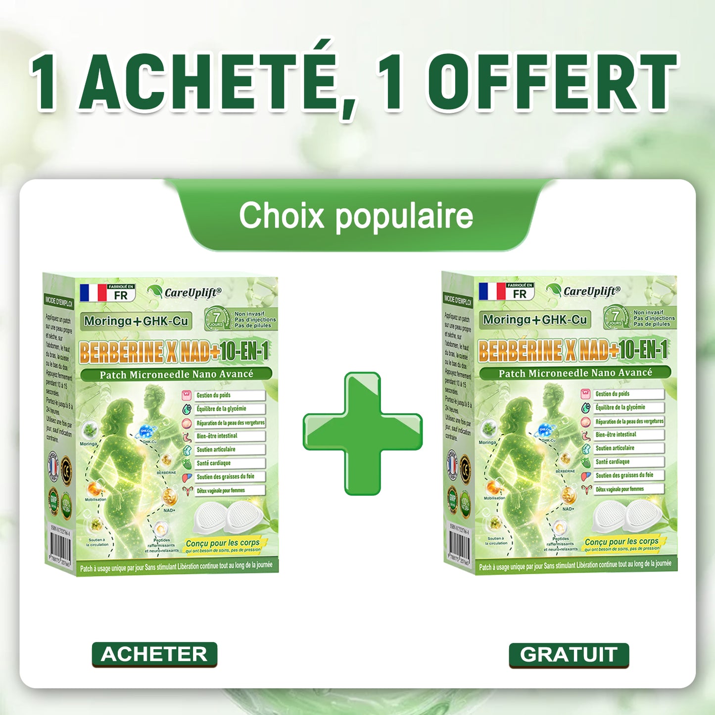 👩‍⚕️ Il ne reste plus que 10 boîtes ! 🎁 Nous offrons une remise supplémentaire de 30 % ! Prenez soin de votre santé ! Si vous manquez cette offre, il n'y en aura plus cette année !