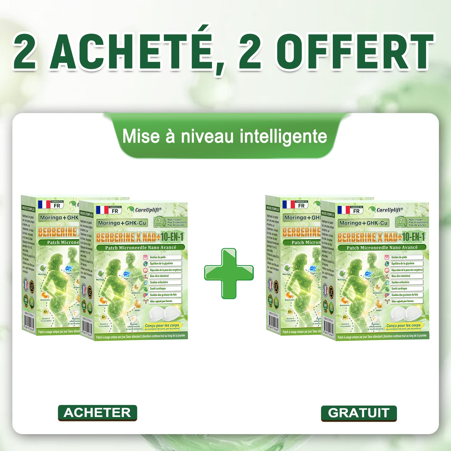 👩‍⚕️ Il ne reste plus que 10 boîtes ! 🎁 Nous offrons une remise supplémentaire de 30 % ! Prenez soin de votre santé ! Si vous manquez cette offre, il n'y en aura plus cette année !