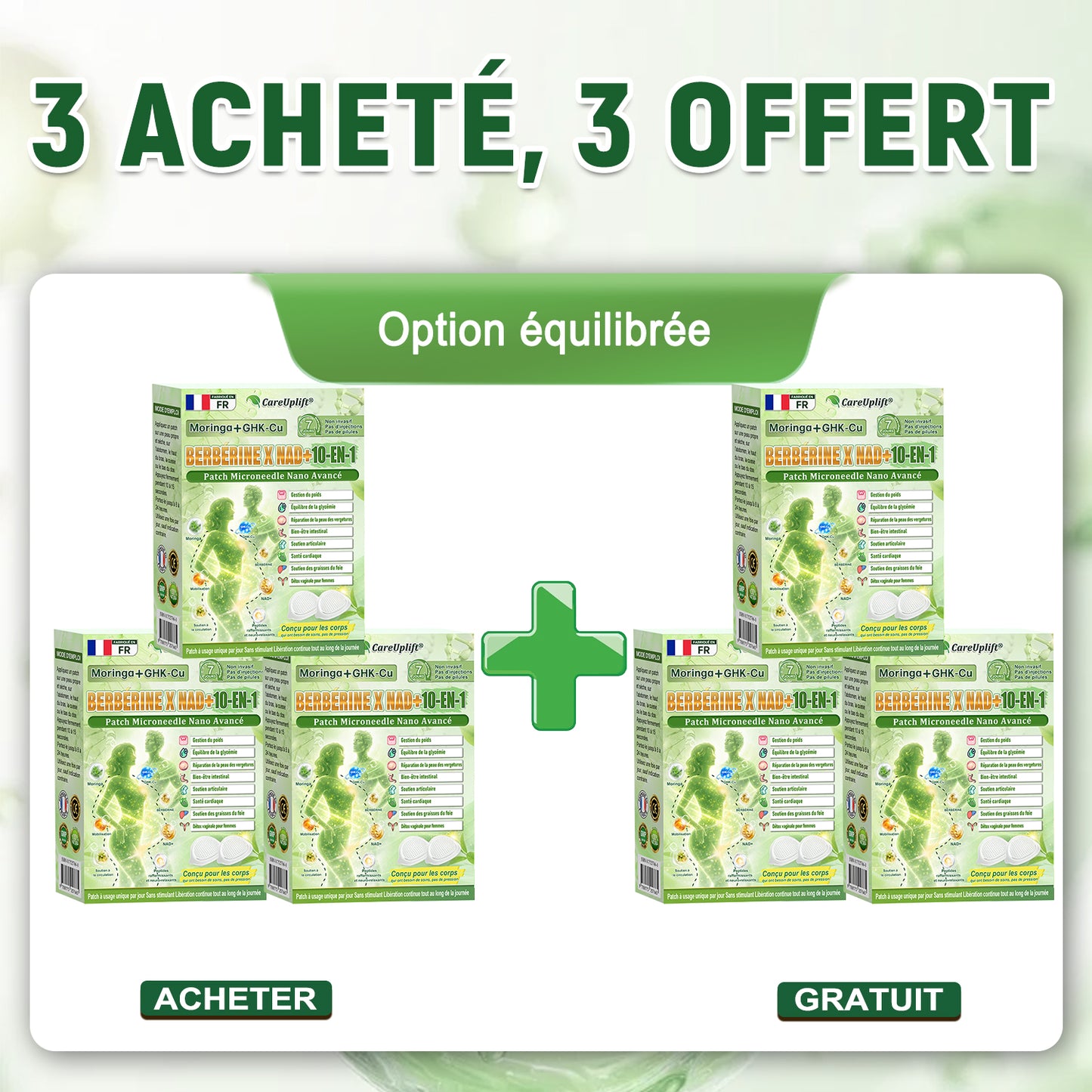 👩‍⚕️ Il ne reste plus que 10 boîtes ! 🎁 Nous offrons une remise supplémentaire de 30 % ! Prenez soin de votre santé ! Si vous manquez cette offre, il n'y en aura plus cette année !