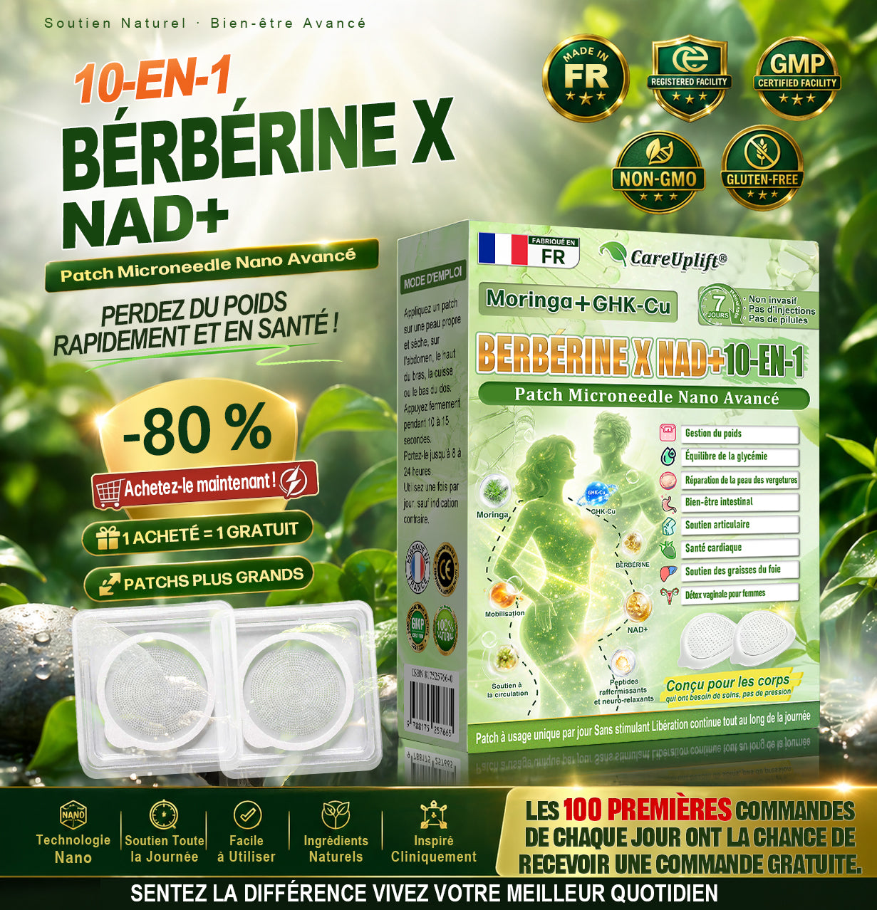 👩‍⚕️ Plus que 10 boîtes disponibles ! 🎁 Profitez dès maintenant d’une remise exceptionnelle de 50 % ! Prenez soin de vous et de votre bien-être. Ne ratez pas cette opportunité, il n’y aura plus d’offre comme celle-ci cette année !